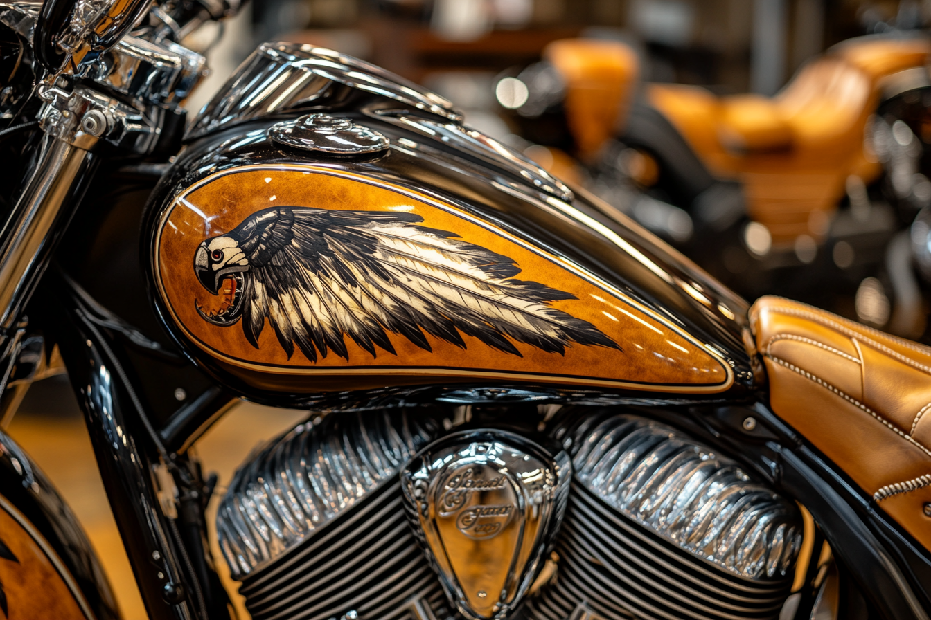 kretase_A_custom_Indian_motorcycle_featuring_a_vintage_leathe_3aeaaa94-e070-4225-b9bc-da627599221a_3